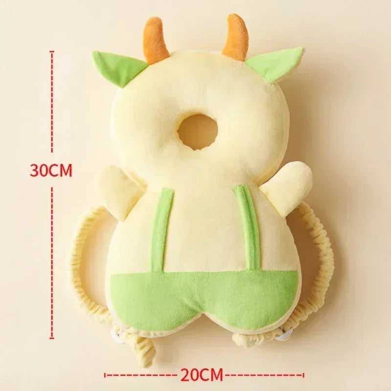 Angel Bee Baby Head Protection Cushion – Soft Anti-Fall Safety Backpack for Toddlers