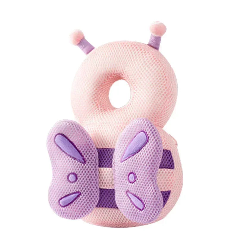 Angel Bee Baby Head Protection Cushion – Soft Anti-Fall Safety Backpack for Toddlers