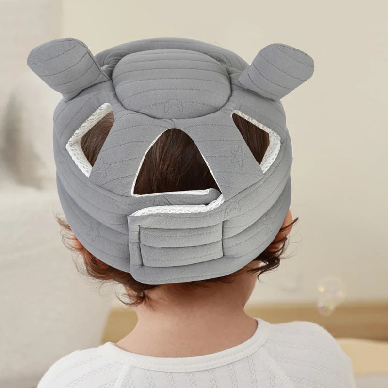 360° Baby Head Protection Helmet – Soft Breathable Anti-Fall Safety Hat for Crawling, Walking & Everyday Play