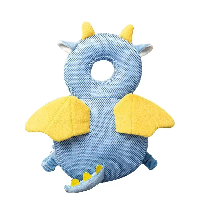 Angel Bee Baby Head Protection Cushion – Soft Anti-Fall Safety Backpack for Toddlers