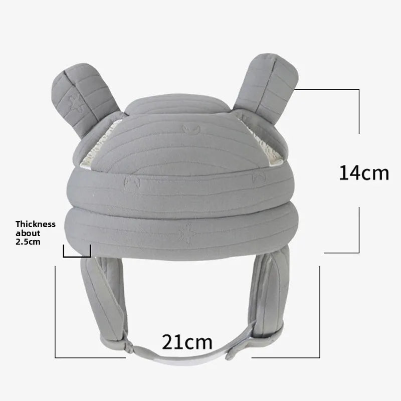 360° Baby Head Protection Helmet – Soft Breathable Anti-Fall Safety Hat for Crawling, Walking & Everyday Play