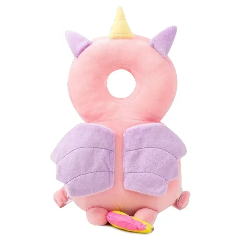 Angel Bee Baby Head Protection Cushion – Soft Anti-Fall Safety Backpack for Toddlers