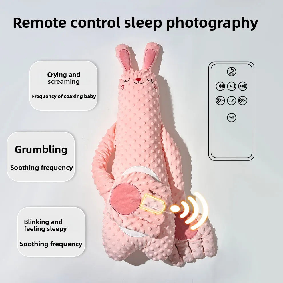 Smart Baby Soothing Sleep Pillow – Automatic Patting Hand Doll with Remote Control for Newborns, Infants & Gentle Bedtime Comfort