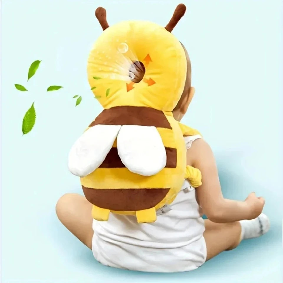Baby Head Back Protection Cushion – Soft Anti-Fall Safety Backpack for Toddlers Learning to Walk