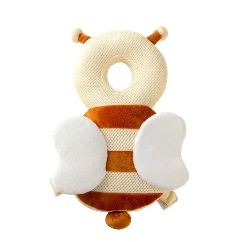 Angel Bee Baby Head Protection Cushion – Soft Anti-Fall Safety Backpack for Toddlers