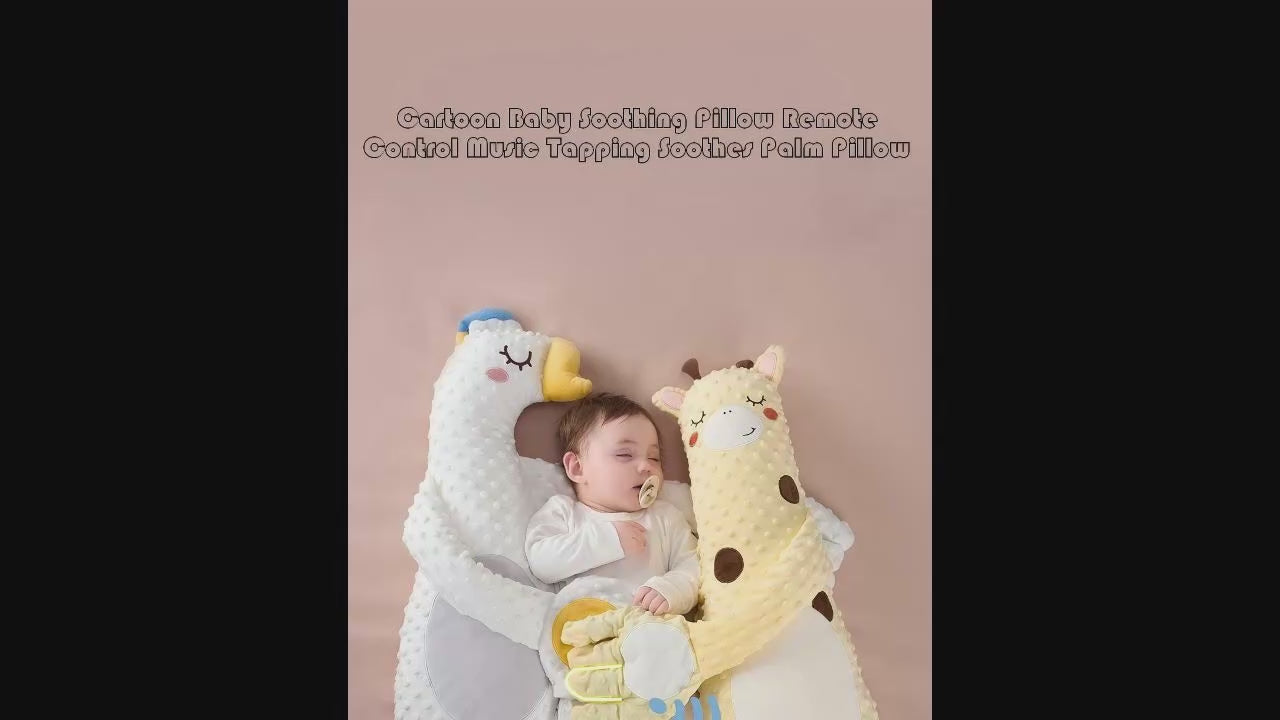 Smart Baby Soothing Sleep Pillow – Automatic Patting Hand Doll with Remote Control for Newborns, Infants & Gentle Bedtime Comfort